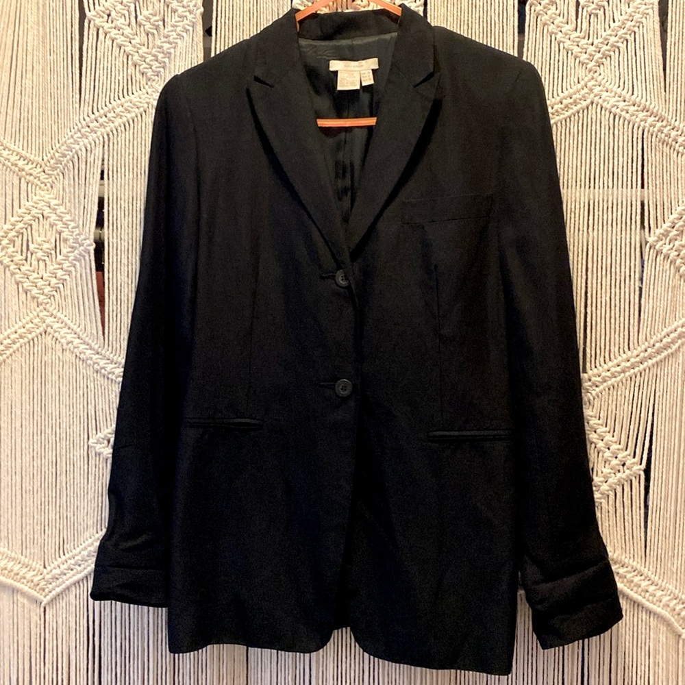 Zara linen blend blazer